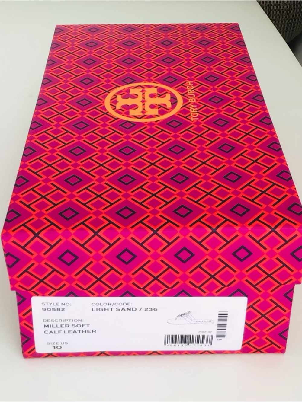 Tory Burch Miller Leather Sandals-New In Box With Dust Bag - Picture 10 of 11